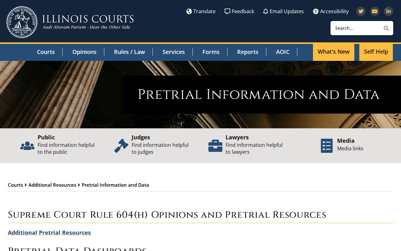 Illinois pretrial rules for Massac County released inmates
